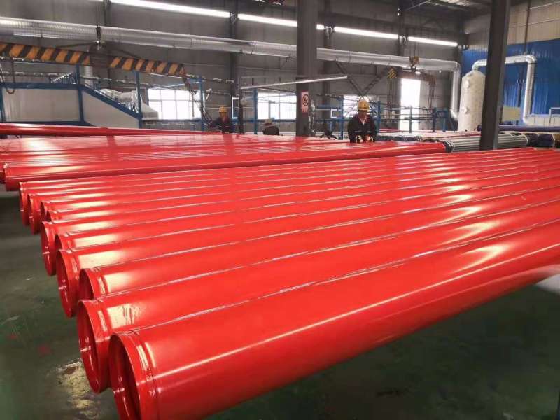 內外環氧消防涂塑鋼管 內外環氧消防涂塑鋼管