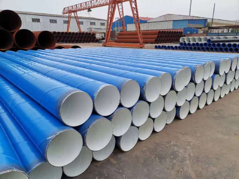 內外涂塑螺旋鋼管 內外涂塑螺旋鋼管